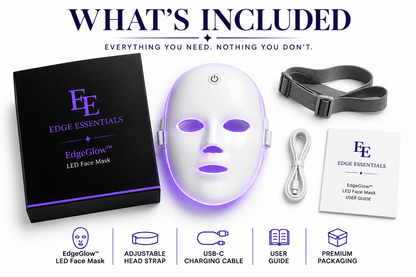 EdgeGlow™ LED Face Mask